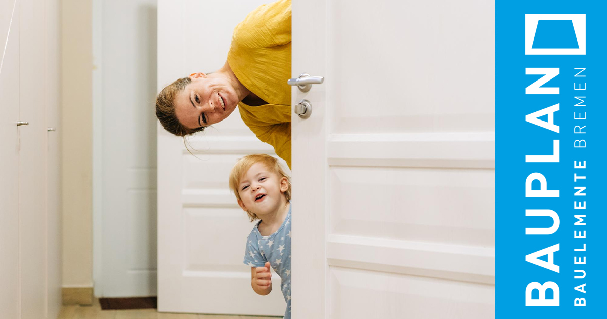 Bauplan - Streitfrage im Winter - Zimmertüren auf oder zu