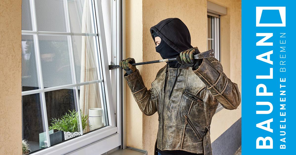 Bauplan - Einbruchschutz - Sicherheit zu Hause
